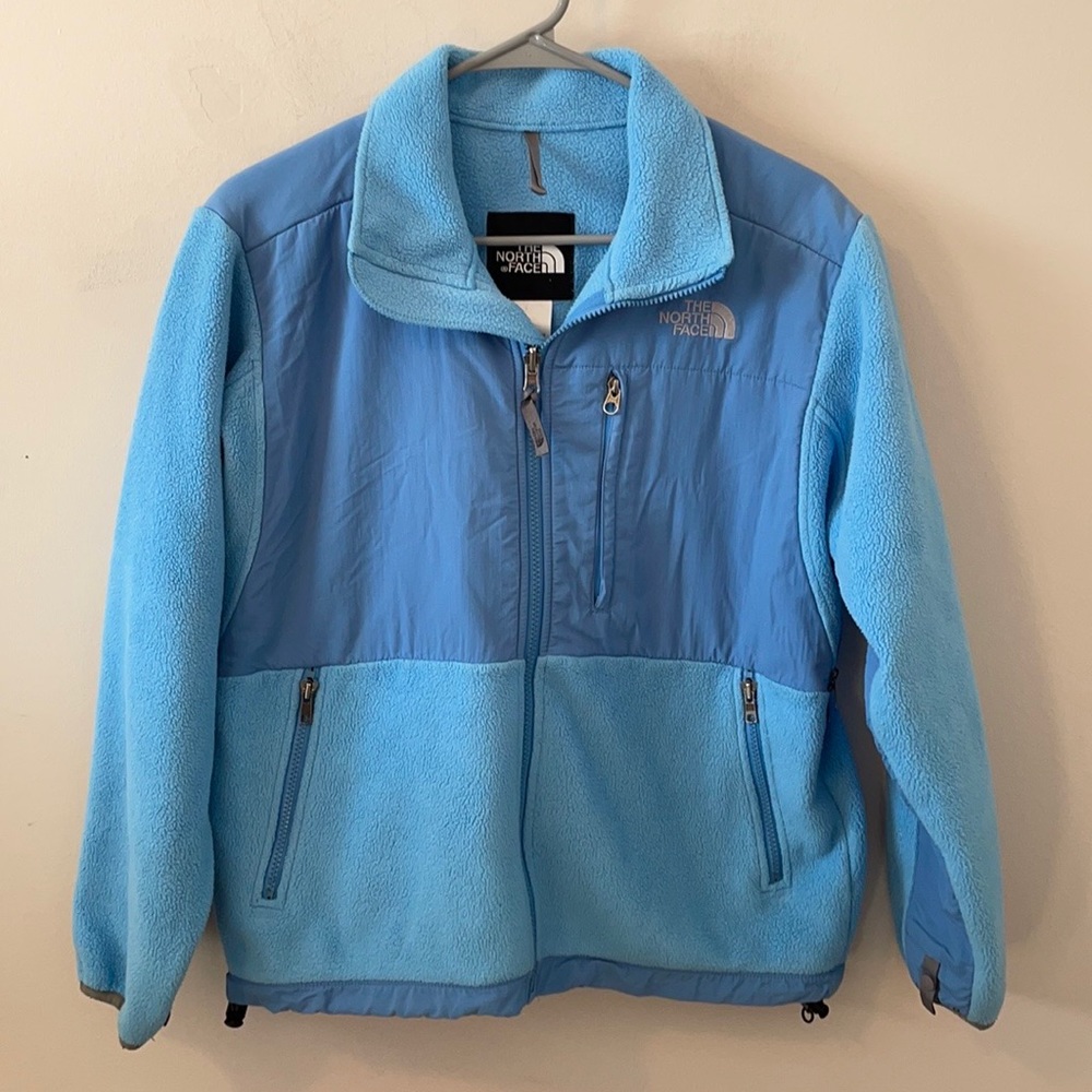 The North Face Blue Fleece Jacket- Size S